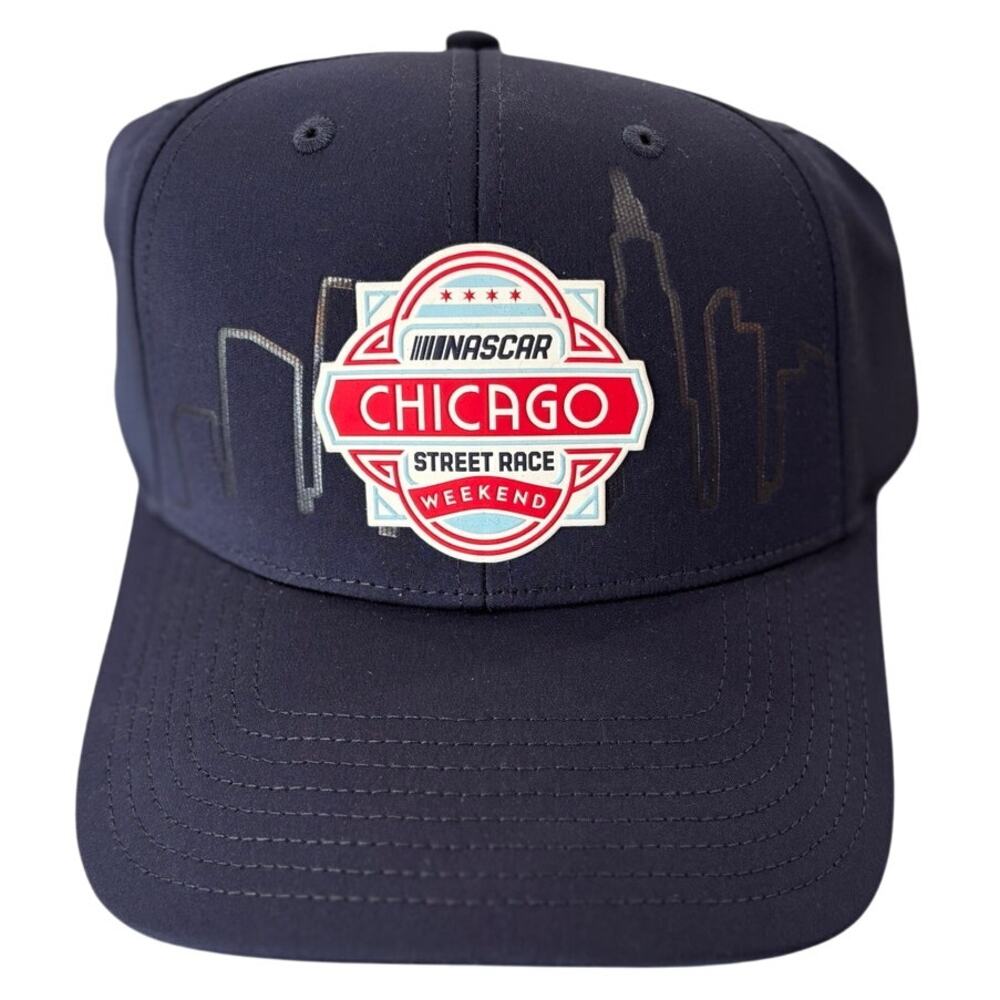 NASCAR Chicago Street Race 2024 Limited Edition Hat Navy Blue